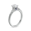 Thumbnail Image 1 of Vera Wang Love Collection 7/8 CT. T.W. Oval Diamond Engagement Ring in 14K White Gold