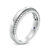 Thumbnail Image 2 of Vera Wang Love Collection Limited Edition 1/3 CT. T.W. Diamond Wedding Band in 14K White Gold