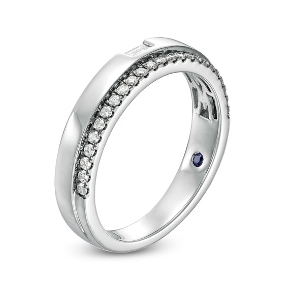 Vera Wang Love Collection Limited Edition 1/3 CT. T.w. Diamond Wedding Band in 14K White Gold