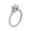 Thumbnail Image 2 of Vera Wang Love Collection 1-1/3 CT. T.W. Certified Asscher-Cut Diamond Engagement Ring in 14K White Gold (I/SI2)
