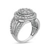 Thumbnail Image 3 of 2 CT. T.W. Composite Diamond Split Shank Ring in 10K White Gold