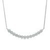 Thumbnail Image 1 of 1 CT. T.W. Diamond Cobblestone Necklace in 10K White Gold