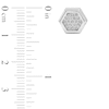 Thumbnail Image 2 of Men's 1/5 CT. T.W. Hexagon Multi-Diamond Layered Stud Earrings in Stainless Steel