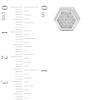 Thumbnail Image 1 of Men's 1/5 CT. T.W. Hexagon Multi-Diamond Layered Stud Earrings in Stainless Steel