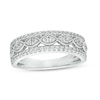 Thumbnail Image 1 of 1/2 CT. T.W. Diamond Triple Row Anniversary Band in 14K White Gold