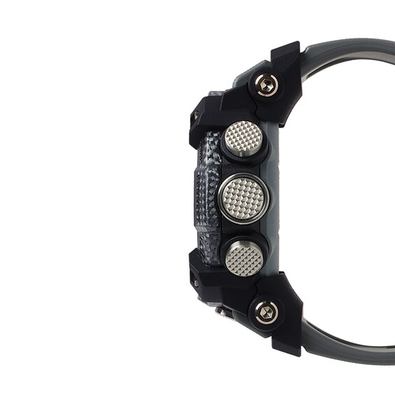 Men's Casio G-Shock Master of G Grey Resin Strap Watch with Black Dial (Model: Ggb100-8A)