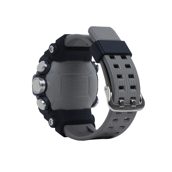 Men's Casio G-Shock Master of G Grey Resin Strap Watch with Black Dial (Model: Ggb100-8A)