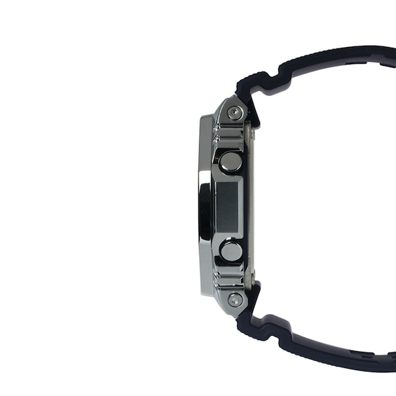 Men's Casio G-Shock Classic Black Resin Strap Watch with Grey Dial (Model: Gm2100-1A)