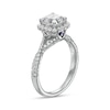 Thumbnail Image 1 of Vera Wang Love Collection 1-1/3 CT. T.W. Certified Asscher-Cut Diamond Frame Engagement Ring in 14K White Gold (I/SI2)