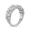 Thumbnail Image 3 of Marilyn Monroe™ Collection 1-1/2 CT. T.W. Baguette and Round Diamond Alternating Anniversary Band in 14K White Gold