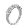 Thumbnail Image 3 of Marilyn Monroe™ Collection 1/2 CT. T.W. Diamond Geometric Anniversary Band in 14K White Gold