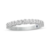Thumbnail Image 1 of Vera Wang Love Collection 1 CT. T.W. Princess-Cut Diamond Anniversary Band in 14K White Gold