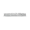 Thumbnail Image 3 of Vera Wang Love Collection 1 CT. T.W. Princess-Cut Diamond Anniversary Band in 14K White Gold