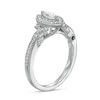 Thumbnail Image 2 of Marilyn Monroe™ Collection 1/2 CT. T.W. Marquise Diamond Frame Twist Shank Engagement Ring in 14K White Gold