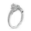 Thumbnail Image 3 of Marilyn Monroe™ Collection 1/2 CT. T.W. Marquise Diamond Frame Twist Shank Engagement Ring in 14K White Gold
