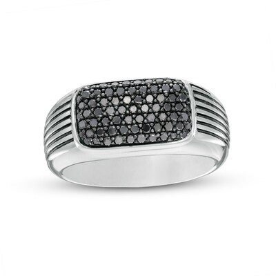 White Rhodium Plated Metal Fancy Band Ring Men Guy Gent Brilliant Created CZ Stones White Rhodium Plated Metal Fancy Band Ring Men Guy Gent Brilliant Created CZ Stones