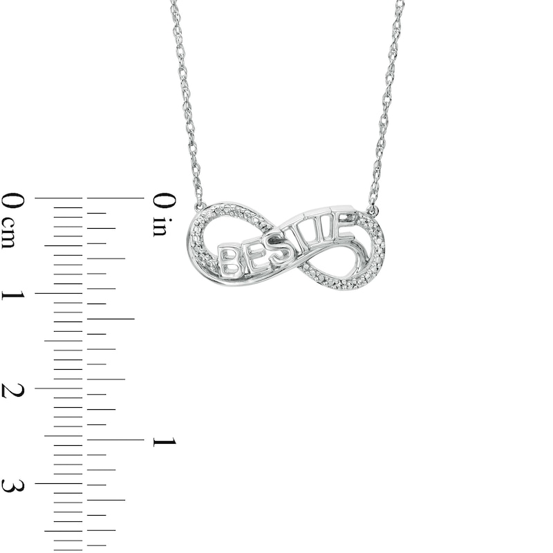 Zales Diamond Accent Infinity Necklace