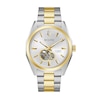Thumbnail Image 1 of Men's Bulova Surveyor Two-Tone Automatic Watch with Silver-Tone Skeleton Dial (Model: 98A284)
