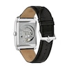 Thumbnail Image 2 of Men's Bulova Sutton Automatic Strap Watch with Rectangular Black Skeleton Dial (Model: 96A269)