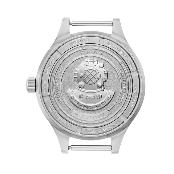 Men's Limited Edition Bulova Archive Series Mil-Ships-W-2181 Submersible Automatic Strap Watch (Model: 98A265)