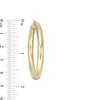Thumbnail Image 3 of 40.0mm Tube Hoop Earrings in 14K Gold
