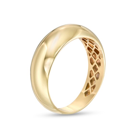 Dome Band in 10K Gold