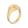 Thumbnail Image 2 of Diamond-Cut Sunburst Signet Ring in 10K Gold
