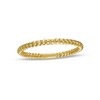 Thumbnail Image 1 of Rope-Texture Thin Stackable Band in 10K Gold - Size 7