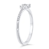 Thumbnail Image 2 of 1/5 CT. T.W. Diamond Butterfly Ring in Sterling Silver