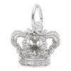 Thumbnail Image 0 of Rembrandt Charms® Crown in Sterling Silver