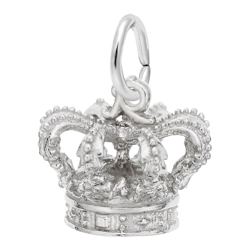 Main Image 1 of Rembrandt Charms® Crown in Sterling Silver