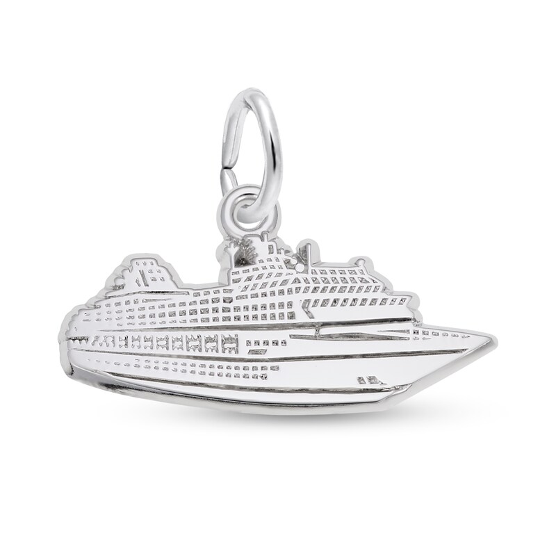 Main Image 1 of Rembrandt Charms® Cruise Ship in Sterling Silver