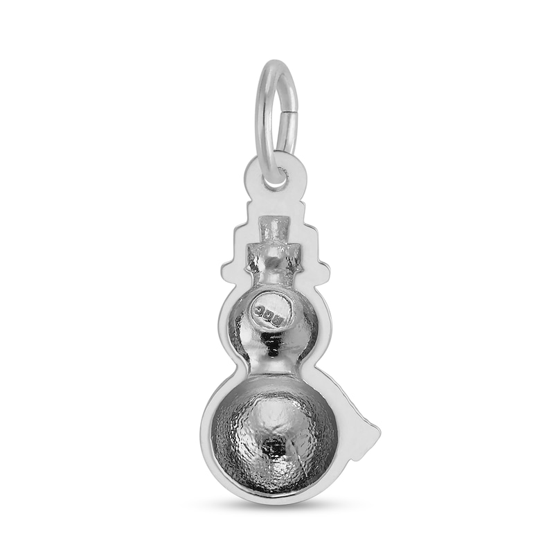 Main Image 2 of Rembrandt Charms® Snowman in Sterling Silver