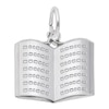 Thumbnail Image 1 of Rembrandt Charms® Open Book in Sterling Silver