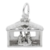 Thumbnail Image 0 of Rembrandt Charms® Nativity Scene in Sterling Silver