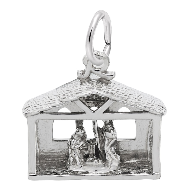 Rembrandt Charms® Nativity Scene in Sterling Silver