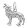 Thumbnail Image 0 of Rembrandt Charms® Wolf in Sterling Silver