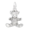 Thumbnail Image 1 of Rembrandt Charms® Textured Teddy Bear in Sterling Silver