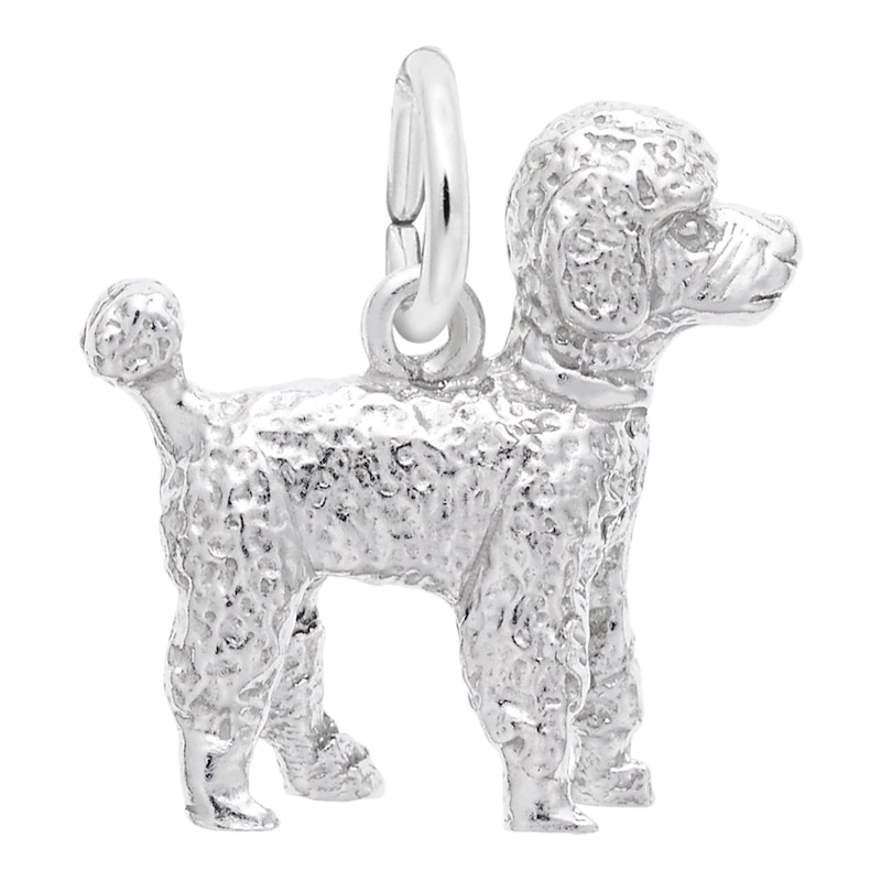 Main Image 1 of Rembrandt Charms® Poodle in Sterling Silver