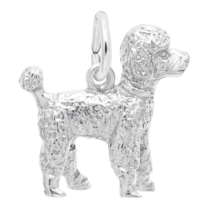 Rembrandt Charms® Poodle in Sterling Silver