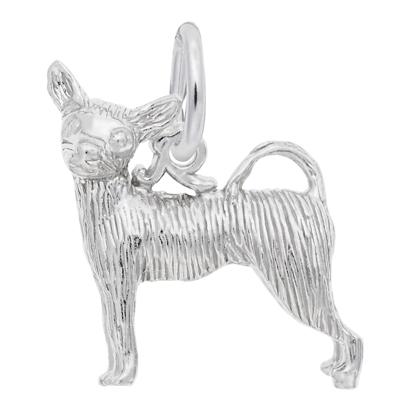 Rembrandt Charms® Chihuahua in Sterling Silver