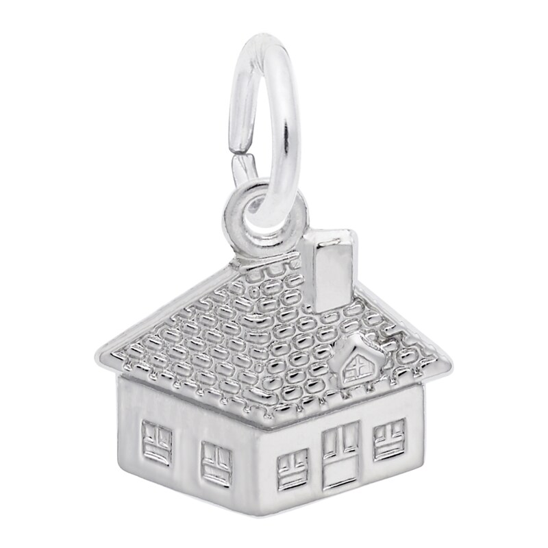 Main Image 1 of Rembrandt Charms® House in Sterling Silver