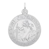 Thumbnail Image 0 of Rembrandt Charms® Saint Christopher Medallion in Sterling Silver