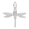 Thumbnail Image 0 of Rembrandt Charms® Textured Dragonfly in Sterling Silver