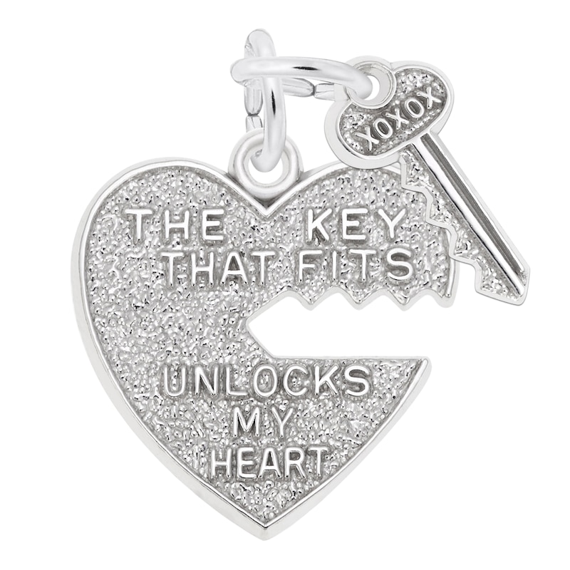 Rembrandt My Valentine Heart Charm, Sterling Silver