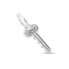 Thumbnail Image 3 of Rembrandt Charms® Key Outline Heart in Sterling Silver