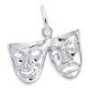 Thumbnail Image 0 of Rembrandt Charms® Theater Masks in Sterling Silver