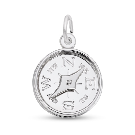 Rembrandt CharmsÂ® Compass in Sterling Silver