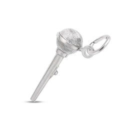 Rembrandt Charms® Microphone in Sterling Silver