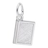 Thumbnail Image 0 of Rembrandt Charms® Textured Closed Book in Sterling Silver